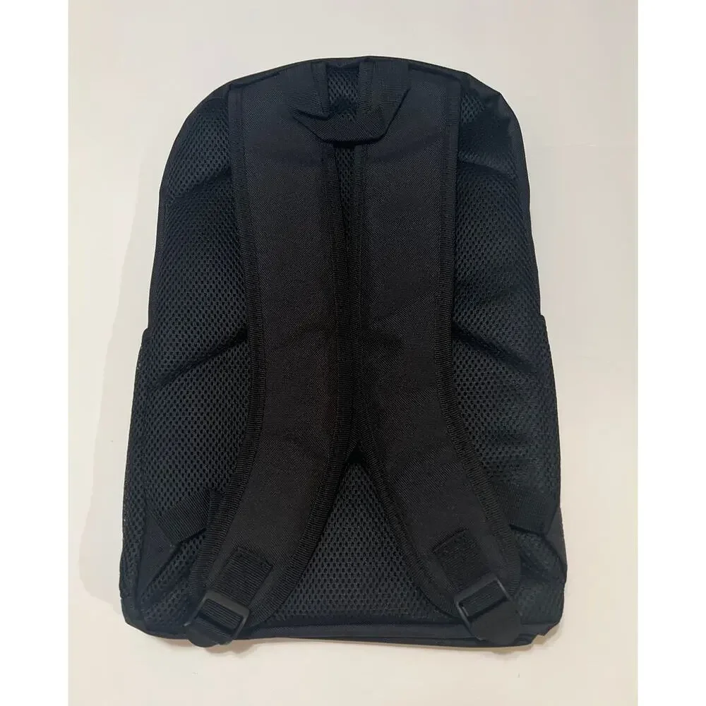 Unisex Basketball Graphics Bookbag Backpack Black New